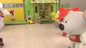 Лисичка КОРОЛЕВА! ГИГАНТСКИЕ ЦЫПЛЯТА ДЛЯ Тучки! Ми-ми-мишки мультики с игрушками для детей