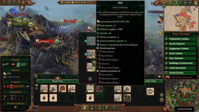ALTDORF FALLS  Immortal Empires - Total War: Warhammer 3 - Skaven - Ikit Claw 23
