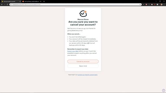 How To Delete Account In Basecamp смотреть онлайн
