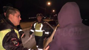 (Архив 16.10.2015) Погоня за пьяным водителем Приоры