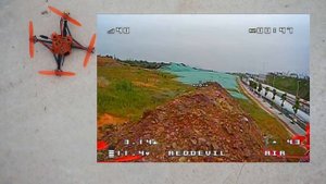 Eachine Red Devil Toothpick FPV Racing Drone Very Fast Drone