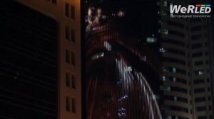 Светодиодные трубки и пиксели. Применение на фасадх и сооружениях