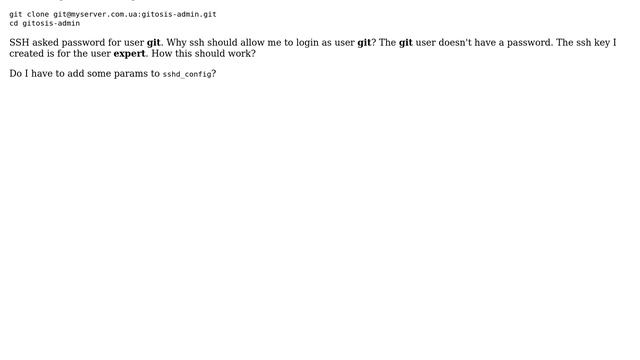 Setup git repository on gentoo server using gitosis & ssh (3 Solutions!!) смотреть онлайн
