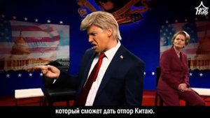 Epic Rap Battles of History Donald Trump vs Hillary Clinton рус саб