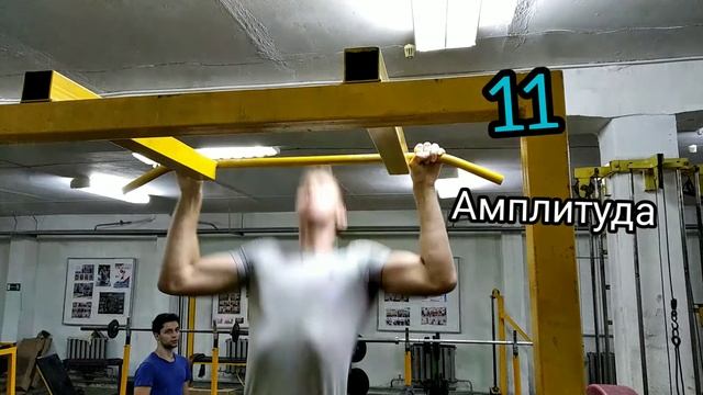 Подтягивания с весом и первый жим в зале смотреть онлайн