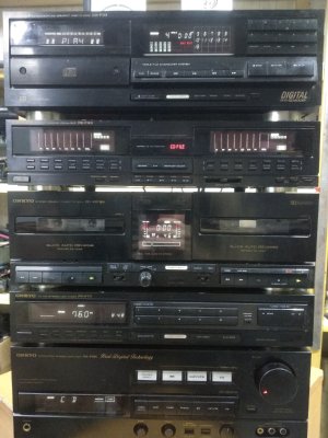 Аудио система Onkyo PA-F55 Раритет 1988 год.
