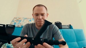 Компактная штанга из монопода для Minelab X-Terra or XP Deus. Telescopic Shaft from Carbon Monopode