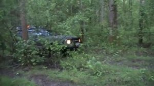 шевроле блейзер - кака в лесу