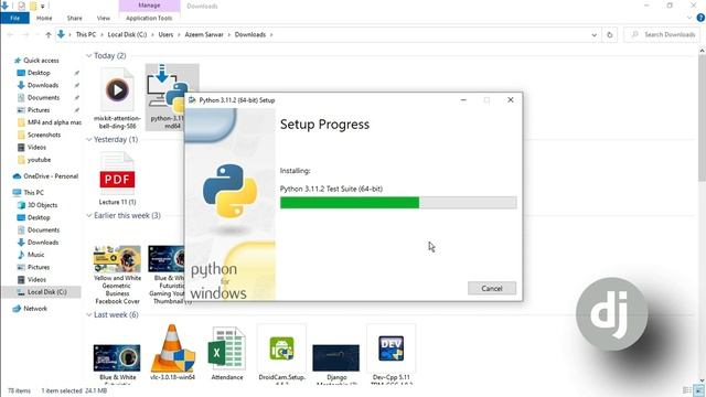 Installation of Python in your system | #python #pythonprogramming  #python3 #coding