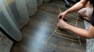 багажная сетка своими руками!
