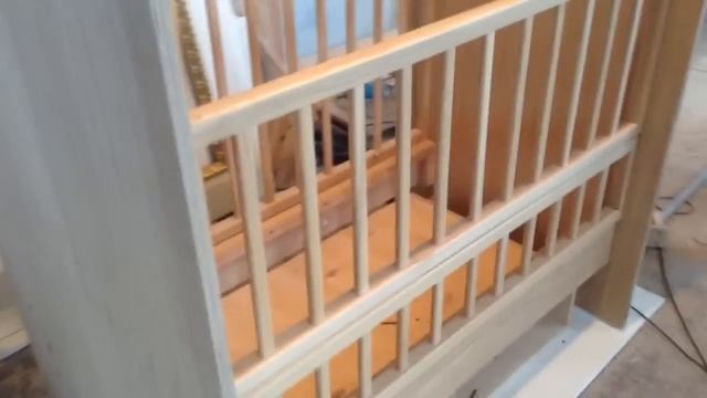 Маятниковый механизм кроватки смотреть онлайн