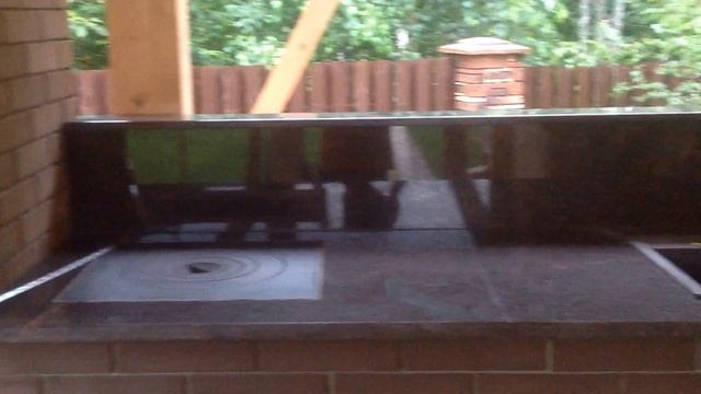 Барбекю под навесом от www.kaminochag.ru смотреть онлайн