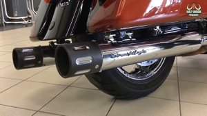 Выхлоп Exhaust  Screamin’ Eagle Street Cannon Performance  Road King - Harley-Davidson