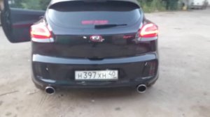 Новый выхлоп kia pro ceed GT