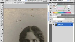 Устранение дефектов на фотографии в Photoshop