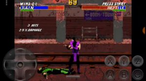 Mortal Kombat Revelations Sega Génesis - Rain