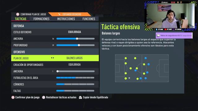 4321 LA FORMACION MAS CHETADA DE FIFA 22 | TACTICAS E INSTRUCCIONES смотреть онлайн
