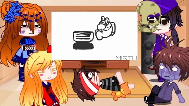 AFTON FAMILY REACTS TO SECURITY BREACH MEMES part 1 fnaf securitybreach