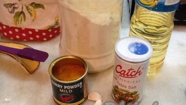 Куриные котлетки с карри