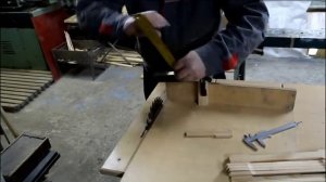 Изготовление и сборка полурамок и рамок для ульев (часть 1).