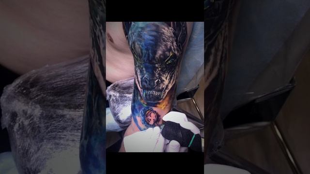 Best Egyptian Anubis Tattoo in 8 hrs. (Time Lapse)