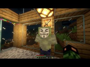 Демонстрация анонимного мода - Мод на маску анонимуса в Minecraft