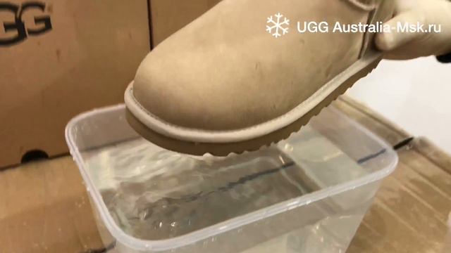 Женские оригинальные угги | Водонепроницаемая коллекция смотреть онлайн