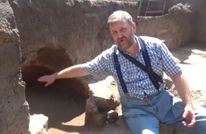 Хлебопекарня XVIII века на раскопе по улице Кирова, 63