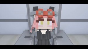 Mei Hatsume and her new "baby" | Minecraft Tickle Animation