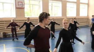 Мастер-класс по менуэту проекта "Петровский бал"