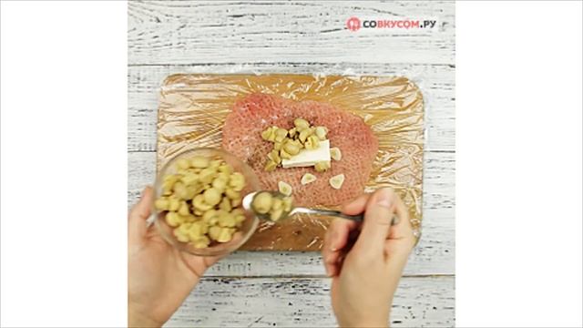Мясные мешочки с грибами - Рецепты от Со Вкусом