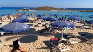 ▶️ Nissi Beach Foam Party at Nissi Bay Beach Bar ► Ayia Napa, Cyprus ► SUMMER 2022