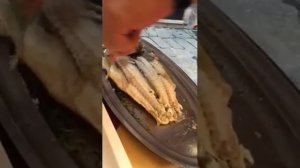 Разделка рыбы (Сибас) в итальянском ресторане