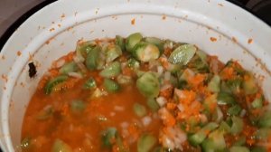 Закуска из зелёных помидор на зиму