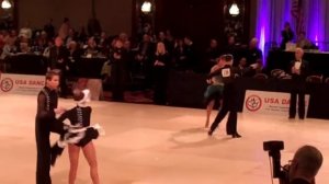 USA Dance Nationals 2012 - Junior 2 Latin - Samba Final (Patryk Ploszaj & Anna Kaczmarski)