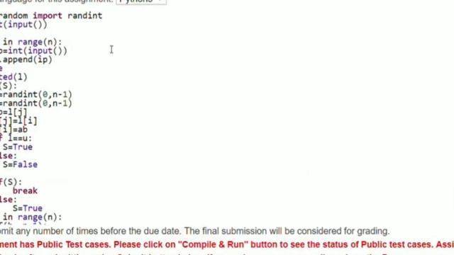 Week 4 | Joy of Computing using Python Assignment Answers | Programme C | NPTEL смотреть онлайн