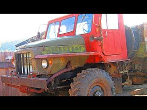 Из обычного грузовика УРАЛ сделали Трактор! Такое не часто где-то увидишь!