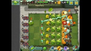 Plants vs. Zombies 2 -  BACKWARDS PINATA!