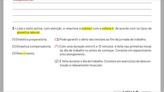Correção PET 4 (2021) Educação Física 8º Ano ➡️ Semana 1.