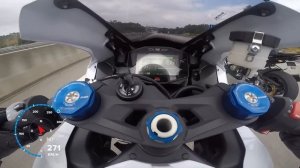 Suzuki GSXR-1000R vs BMW S1000RR 2020 vs s1000RR 2017 and Kawasaki ZX10RR 2017, 320km/h