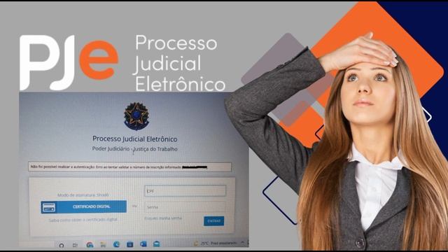 ERRO PJE - ERRO AO TENTAR VALIDAR O NÚMERO DE INSCRIÇÃO INFORMADO смотреть онлайн