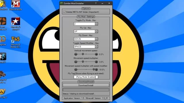 (Beta 1.5_01) How to Fly in Minecraft Single Player And Multilplayer (VERY EASY) смотреть онлайн