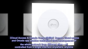 TP-Link EAP650 Ultra-Slim | Omada True WiFi 6 AX3000 Wireless Gigabit Business Access Point | Mesh,