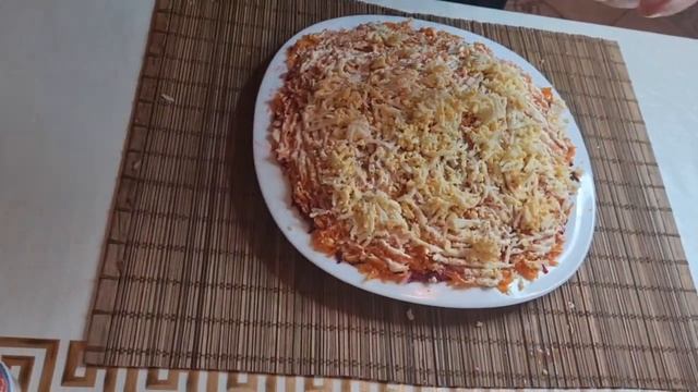 Меню на праздничное застолье.