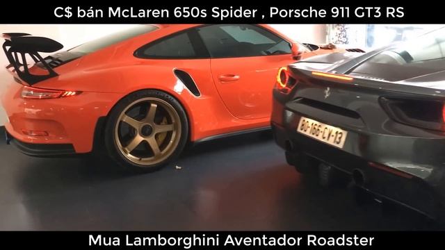 Lamborghini Ferrari  McLaren Porsche 911 GT3 RS  SupercarVietnam