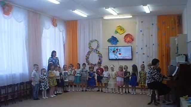 Песня "Подснежник" Средняя группа 2020г смотреть онлайн