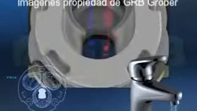 Работа по равномерной температуре на выходе у смесителей GRB (www.santehimport.com) смотреть онлайн