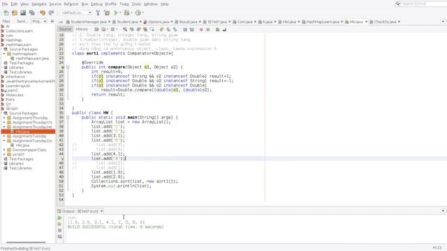 How to use comparator to sort object in java core смотреть онлайн