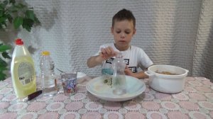 Извержение вулкана с лавой. Проводим опыты для детей