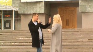 ЙОШКАР-ОЛА. 1 МАЯ. ГЕННАДИЙ ВАСИЛЬЕВ И ЯНА ЛИПШИЦ.